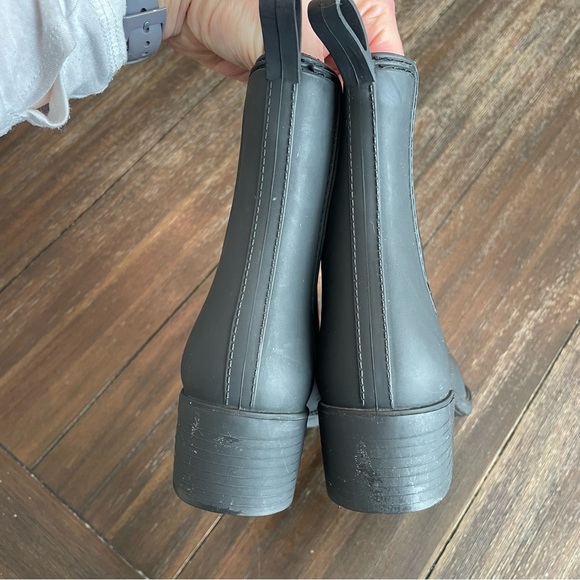 Jeffrey Campbell Havana Last Stormy Matte Point Toe Chelsea Rain Boot Women’s 7 - Picture 7 of 13